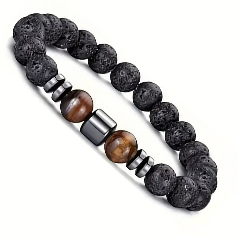 Bransoletki z lawy wulkanicznej „Lava & Stone Balance”