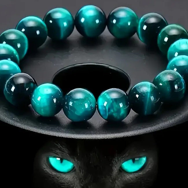 Bransoletka z kamienia oka tygrysiego „Oculus Tigri”