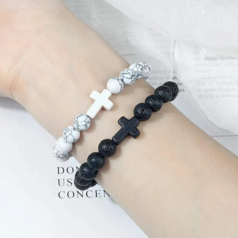 Bransoletki z kolorowych koralików „CrossLine Basic”