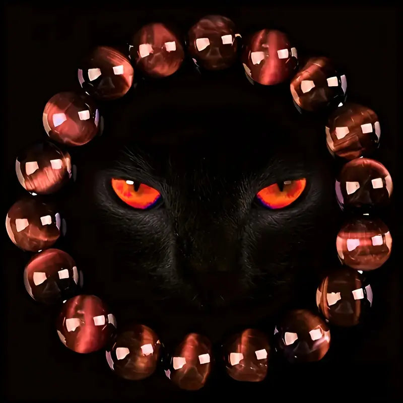 Bransoletka z kamienia oka tygrysiego „Oculus Tigri”